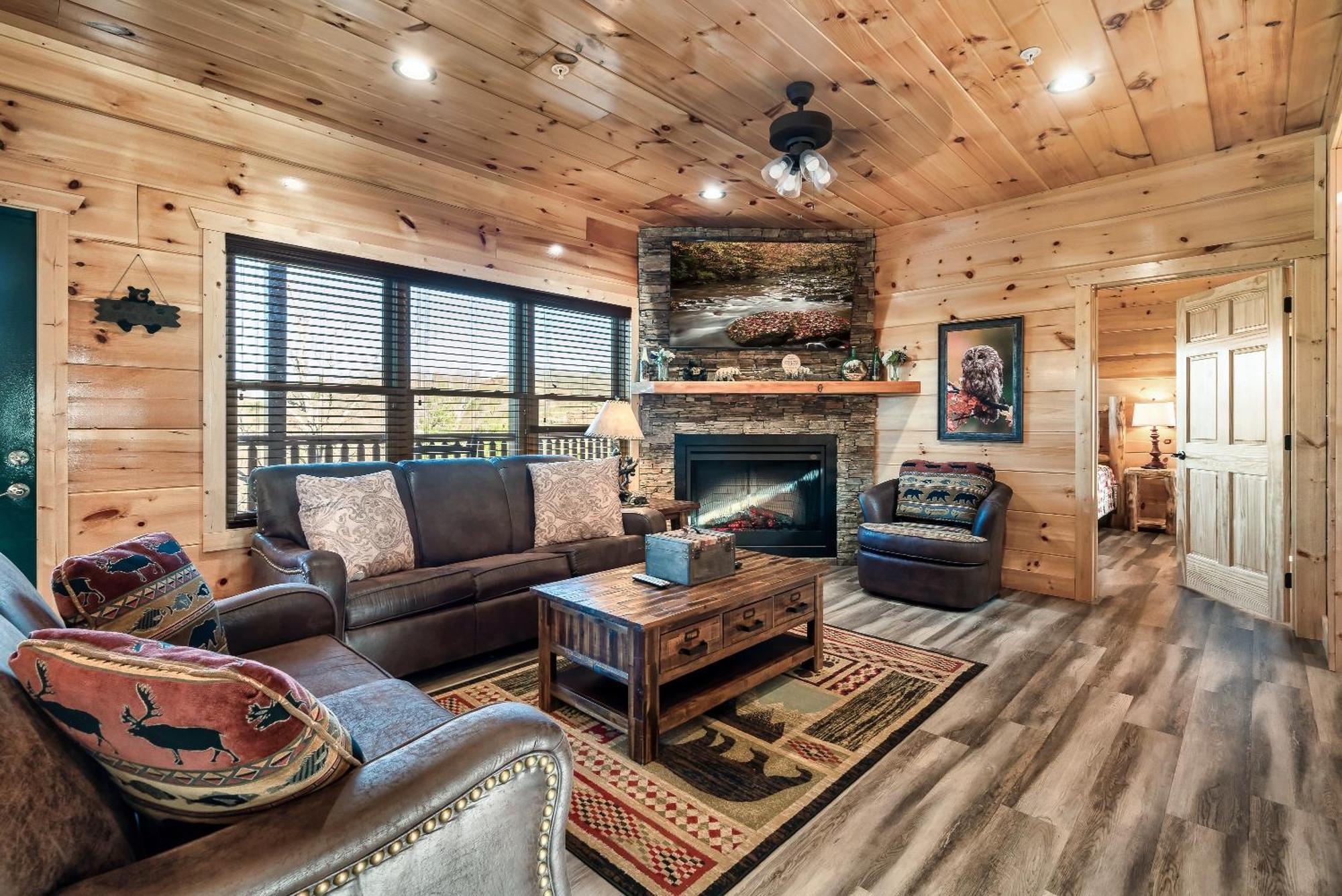 Full Equipped Cabin With A Pool And Game Room Smokies Views Gatlinburg Exterior foto
