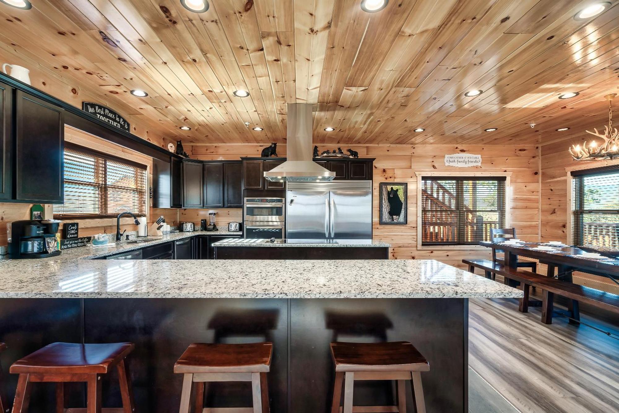 Full Equipped Cabin With A Pool And Game Room Smokies Views Gatlinburg Exterior foto