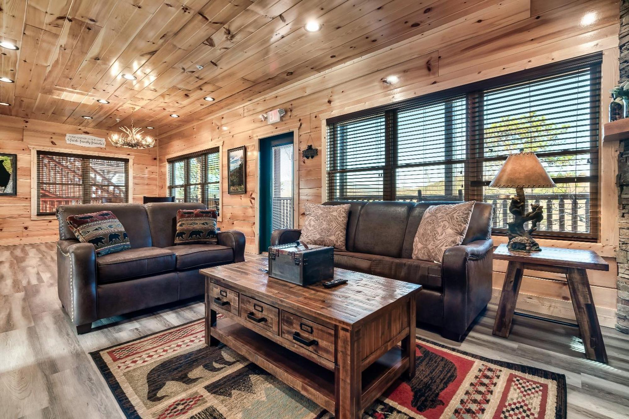 Full Equipped Cabin With A Pool And Game Room Smokies Views Gatlinburg Exterior foto